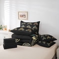 thumbnail image 6 of jejeloiu Extreme Speed Sport 7pcs Bedding Comforter Set,Beige Motorcycle Queen Bedding Sets For Boys Teens Reversible, 6 of 8