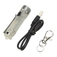 thumbnail image 2 of Keychain Flashlight Bright IP65 Waterproof Rechargeable Red Blue Black Light Mini LED Torch for Emergency Hiking Fluorescent White, 2 of 14