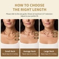 thumbnail image 3 of FindChic 2pcs Rose Gold Plated Necklaces for Women Layered Herringbone Choker Snake Chain Birthday Christmas Stocking Stuffer Jewelry Gifts Her Mom Wife Female Adults Age Ideas, 3mm & 5mm, 3 of 10