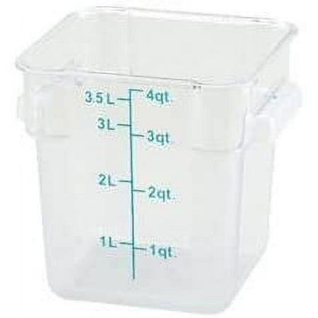 

Winco 4 Qt Storage Container [PCSC-4C]