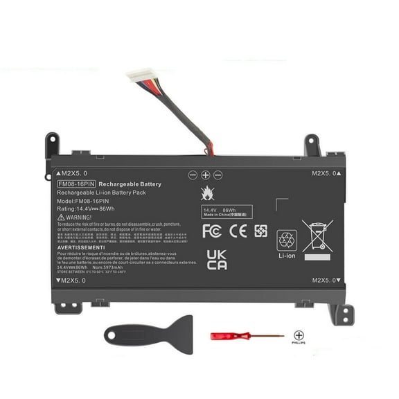 FM08 16Pin Battery for HP OMEN 17T-AN100 Series