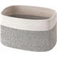 thumbnail image 1 of Cotton Rope Storage Baskets Bin Storage Cube Organizer Foldable Decorative Woven Basket With Handles15"x 10"x 9, 1 of 4