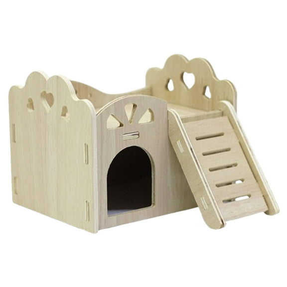 AUQ Hamster Hideout Comfortable Fit Guinea Pig Hideout Fast Drying Guinea Pig House