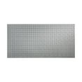 thumbnail image 1 of Fasade - Traditional 1 Argent Silver Decorative Wall Panel - Fast and Easy Installation (4' X 8' Panel), 1 of 1