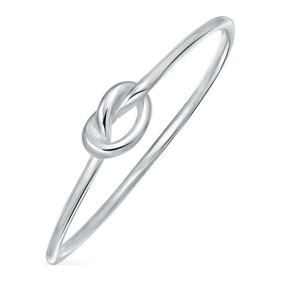 Bling Jewelry Womens Tiny Stackable Religious Infinity Love Knot Ring 1MM Band .925 Sterling Silver