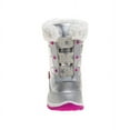 thumbnail image 6 of Rugged Bear Little Kids Girls Snow Boots with Zip-up and Pon Pon Ornamented Closure, 6 of 7