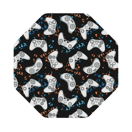 

Giroia Game Coasters Leather Coasters Set of 6 Coaster for Drinks Octagon