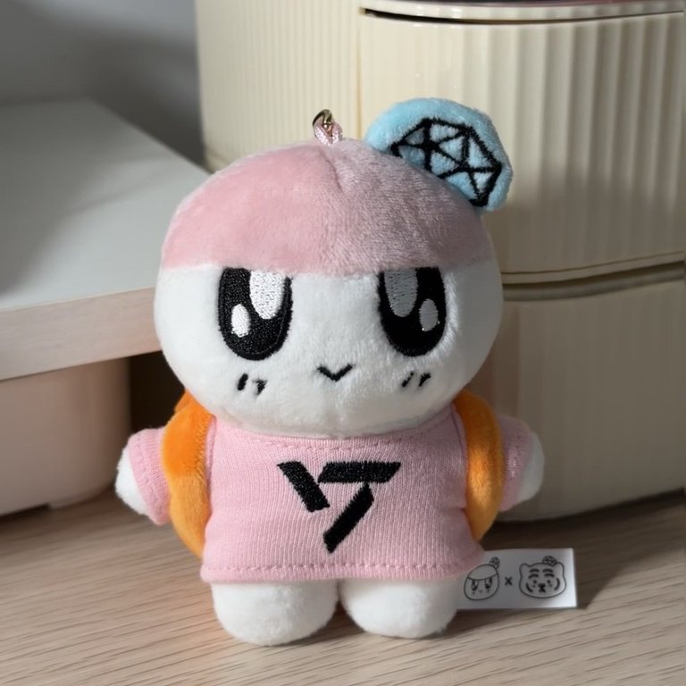 Kpop Idol SEVENTEEN Plush Doll BONGBONGEE Reel Key Holder