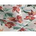 thumbnail image 3 of Ambesonne Floral Quilted Bedspread Set 3 Pcs, Retro Botany Exotic Leaves, Twin, Pale Rust Seafoam Emerald, 3 of 4