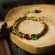 thumbnail image 5 of Pulseras para mujer, regalos para mujer, pulsera de cinco elementos, pulsera de cuerda multicolor, pulsera de cuentas de vidrio de cinco colores, 5 of 5