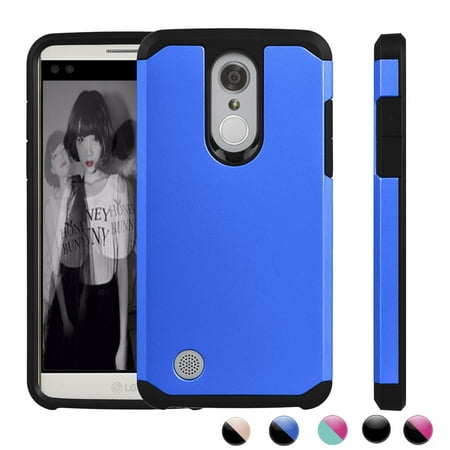 - LG Aristo Case, LG LV3 Case, LG Fortune Sturdy Case, LG K8 2017 Case, LG Phoenix 3 Case, Njjex Dual Layer Armor Full-Body Protective Case For LG M210 MS210 - Blue