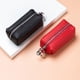 thumbnail image 4 of Qarigey Cartera de mujer, llaves de cuero, llavero portátil, monedero, organizador para mujer Carteras Rojo, 4 of 6