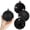 Black, variant on GameXcel 4 in Christmas Ball Ornaments, 4 Pack Random Assorted Hanging Decorations for Tree, Wreath and Party Decor, Black