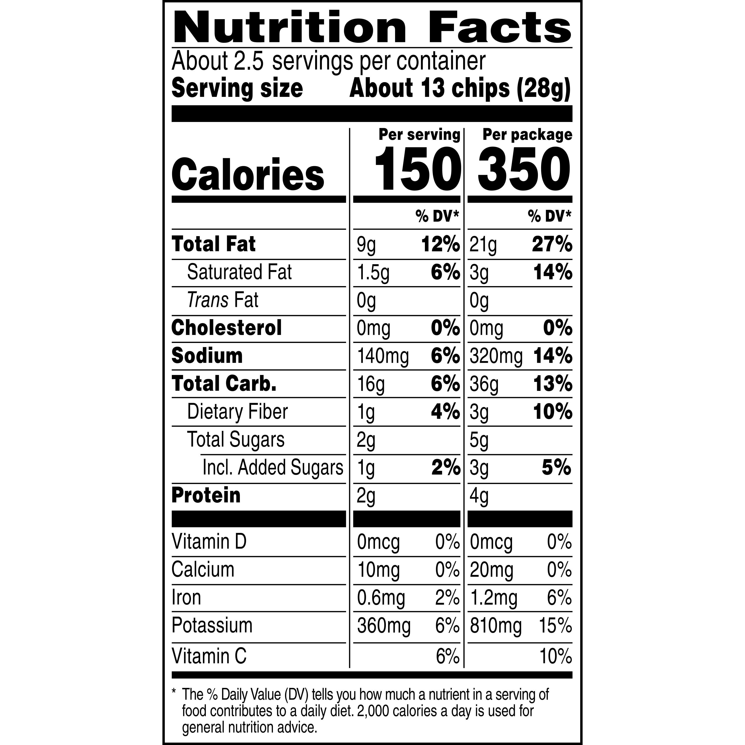 Ruffles Smokehouse BBQ Potato Chips, 2.25 oz Bag