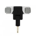 thumbnail image 2 of Mini micrófono estéreo con conector chapado en oro de 3,5 mm para teléfonos Android y iPhone, 2 of 8