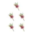 thumbnail image 2 of Boutonniere de novio artificial Qarigey Marrón Type2 NO2, 2 of 6