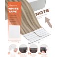 thumbnail image 3 of Sunny Hair Tape in Hair Extensions Human Hair Invisible Tape in Extensions 20Pcs Straight Remy Real Human Hair Extensions for Women Warm Ash Blonde Highlights Bleach Blonde 14inch, 3 of 9