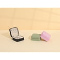 thumbnail image 7 of REGALWOVEN Portable Jewelry Box, Mini PU Leather Jewelry Organizer Boxes Storage Display Holder, Jewelry Case for Women Green, 7 of 7