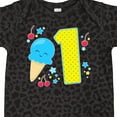 thumbnail image 4 of Inktastic Ice Cream First Birthday in Blue Boys or Girls Baby Bodysuit, 4 of 5