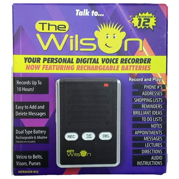 The Wilson Voice Recorder VERSION #12