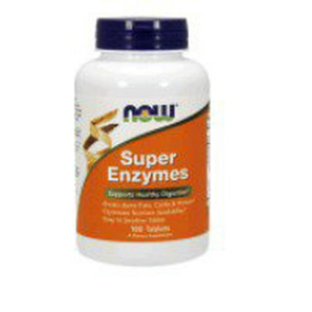 Super Enzymes NOW Foods 180 Tabs