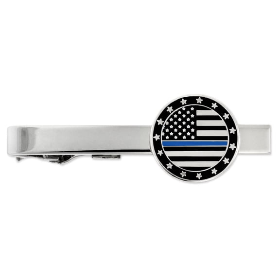 Thin Blue Line Tie Clip