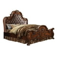 thumbnail image 7 of Acme Dresden CK Bed, Synthetic Leather & Cherry Oak, Wood, Poly Resin, Upholstered, 7 of 7