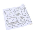 thumbnail image 4 of Rollo de papel para colorear para , 12 x 118 pulgadas, material de aprendizaje temprano, Uso diario Zulema  Rollo de papel para colorear, 4 of 8