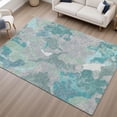 thumbnail image 6 of Addison Rugs Mayfield Premium Machine Washable Transitional Modern Taupe Rectangle Rug, 3' x 5', 6 of 6