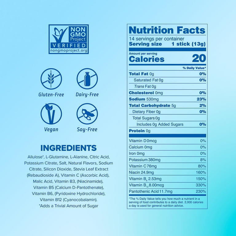 Liquid Iv Nutrition Label Liquid Iv Nutrition Label