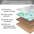 thumbnail image 3 of Cala Home "Coast Isla Mona" 30" x 20" Decorative Hardboard Cork Back Tabletop Placemats 4 Pack, 3 of 6