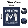 thumbnail image 2 of Disposable Floor Mats for Car, 30 Pack Disposable Car Floor Mat, Protective Auto Floor Mat, Vehicle Floor Carpet Protector Floormat Covers, Helps with The Cleanliness of The, 2 of 5