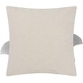 thumbnail image 7 of JWH 3D Handmade Decorative Floral Throw Pillow Covers for Gift and Decor 18x18inch in Cream, 7 of 7