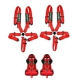 thumbnail image 1 of Juego de arneses de seguridad BESTZHEYU, 2 unidades, 5 puntos, rojo, 1 of 9