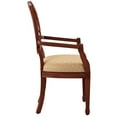 thumbnail image 2 of Spider Web Back Accent Lounge Chair, Medium Mahogany Frame with Diamond Grain Fabric, 2 of 5