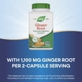 thumbnail image 5 of Nature's Way Ginger Root Capsules, Digestive Comfort*, 1,100 mg per 2 Capsules, Unisex, 240 Count, 5 of 8