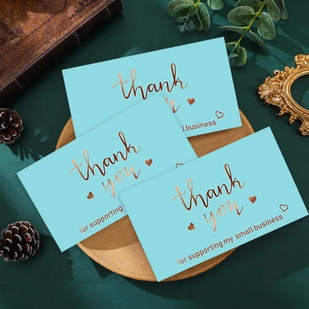 CHAYYAN Order Personalized Elegant Thank You Cards for Small Business Owners Online from our Etsy Store - Show Your Appreciation with Thoughtful Notes