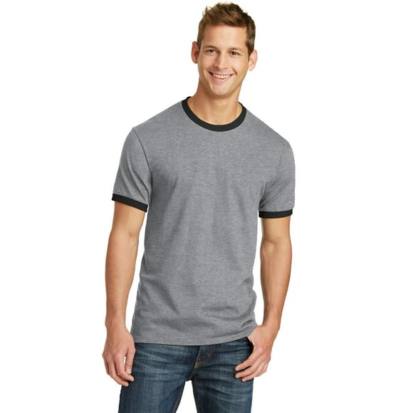 Camiseta Ringer de algod?n Core de Port & Company?. PC54R Puerto & Compa??a PC54R