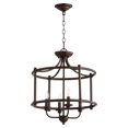 thumbnail image 2 of Quorum Lighting Rossington 4-Light Dual Mount Pendant, Oiled Bronze, 18W x 18.5H, Dry Rated, 2 of 2