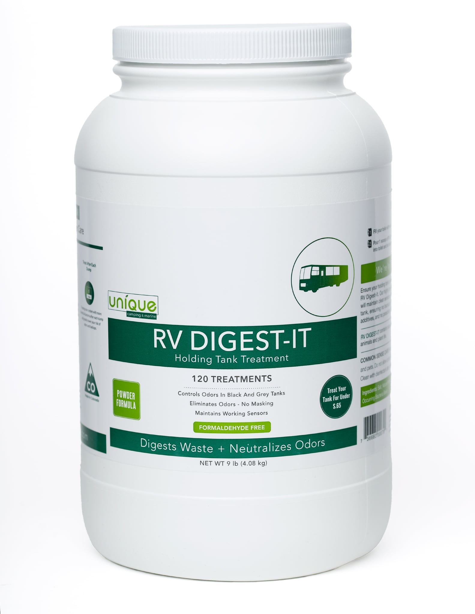 Unique RV DigestIt Holding Tank Treatment 120 Powder Treatments