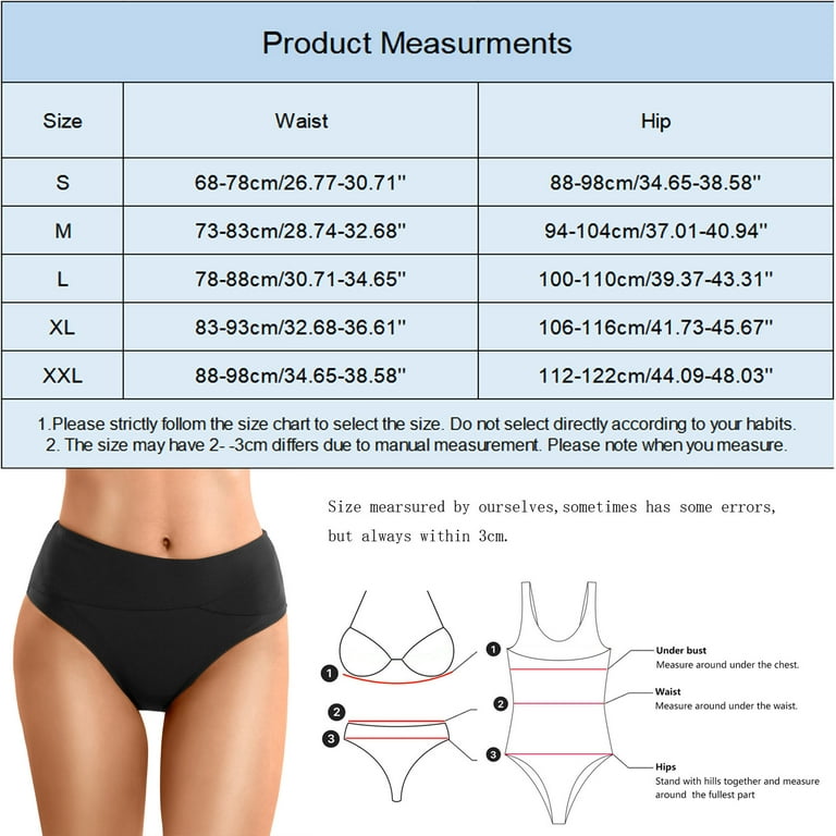 Tempt Me Women High Waisted Bikini Bottoms Full Coverage Swimsuit Bottoms  Ruched Bathing Suit Bottom