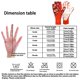 thumbnail image 1 of Guantes de portero para hombres, mujeres, niños y niñas, manoplas de látex, transpirables, gruesas, protección de las partes de los dedos Fivean unisex, 1 of 2