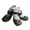 Black, variant on Visland 4Pcs/Set Dog Cat Boots Shoes Socks with Adjustable Waterproof Breathable and Anti-Slip Sole All Weather Protect Paws