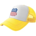 thumbnail image 3 of Union Pacific Railroad Casual Baseball Cap Mesh Sports Cap Yellow, 3 of 7