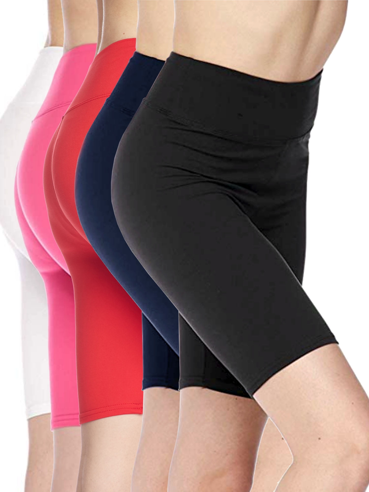 wide waistband cycling shorts