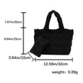 thumbnail image 5 of Bolso Mano Acolchado para Mujer Hombro Gran Capacidad Con Juego Monedero (), 5 of 5