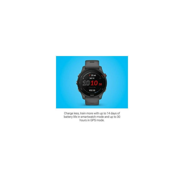 Garmin Forerunner 255 Smartwatch, GPS/GLONASS/Galileo-klocka (010-02641-10)