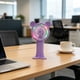 thumbnail image 1 of Handheld Fan Mini USB Rechargeable Small Fan Portable Outdoor Student Small Fan With Lighting Effects, 1 of 6