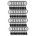 thumbnail image 1 of Anillos para cortinas con clips Accesorios premium Durabilidad Perchas Anillos para cortinas Paquete de 40 unidades de 32 cm interiores, 1 of 8