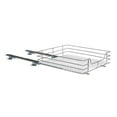 15 in. W 1Shelf Nickel Sliding with Mounting Hardware Pantry Organizer